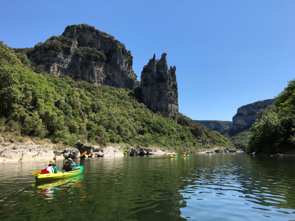Canoë immersion – les Gorges de l’Ardèche 32 km