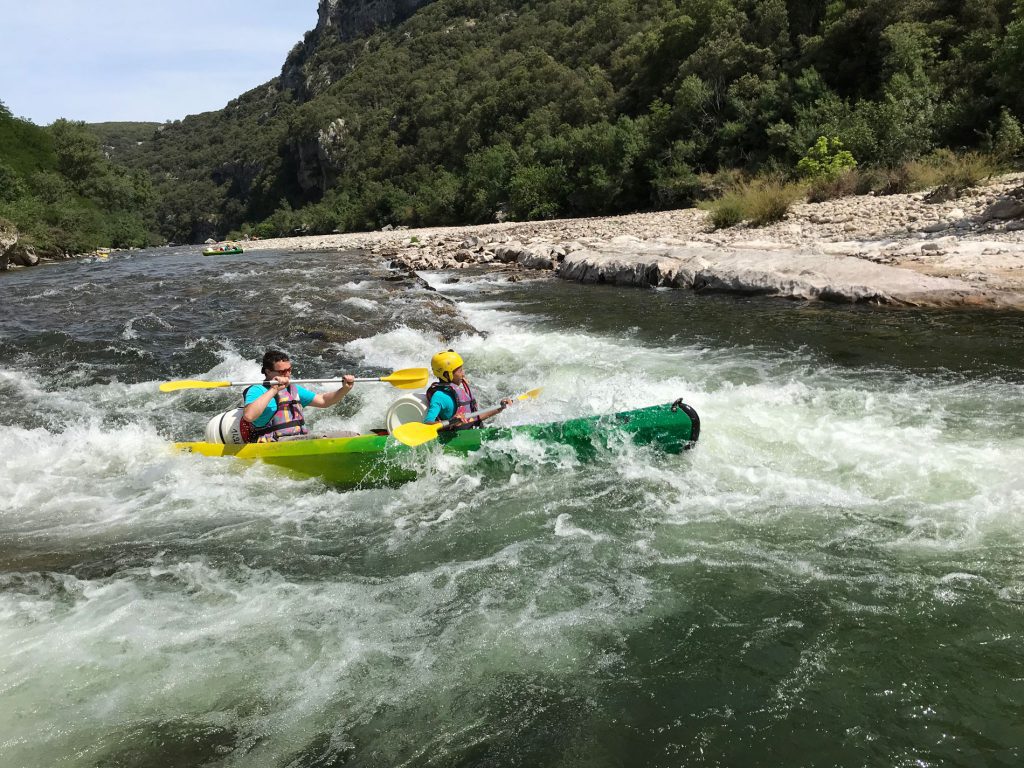 Sports canoe – Gorges of the Ardeche trip (24 km)