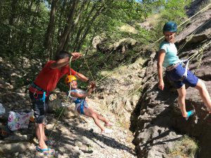 Escalade famille