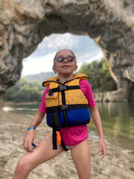 Canoë famille en journée